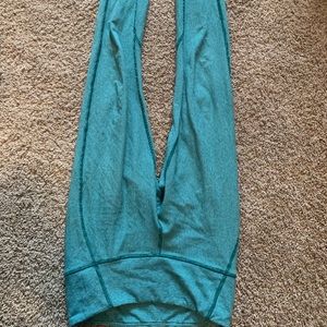 LULULEMON GREEN TIGHT WOMENS 6